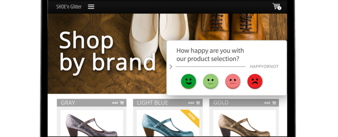 happy-or-not web smileys capture instant customer feedback