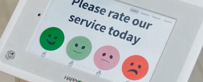 Improving customer experiences with a push of a button