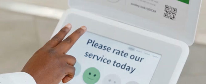 A touchless feedback solution idea for your organization