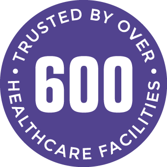 trusted by over 600 healthcare facilities
