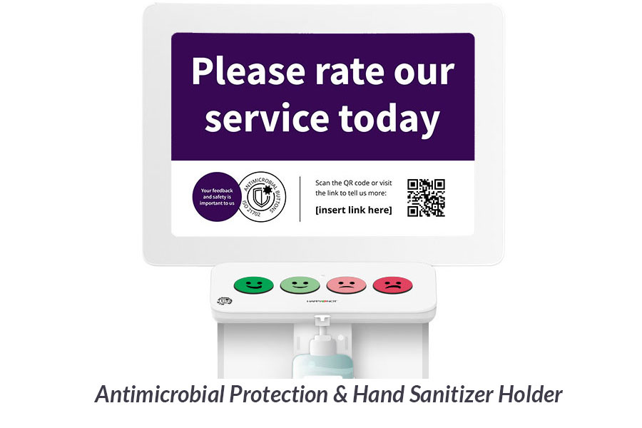 Antimicrobial Protection & Hand Sanitizer Holder